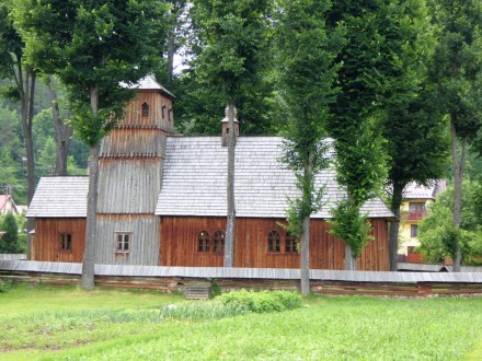 Stary kościółek w Sromowcach. Fot. Wojciech Goj, 22.06.2019 r.