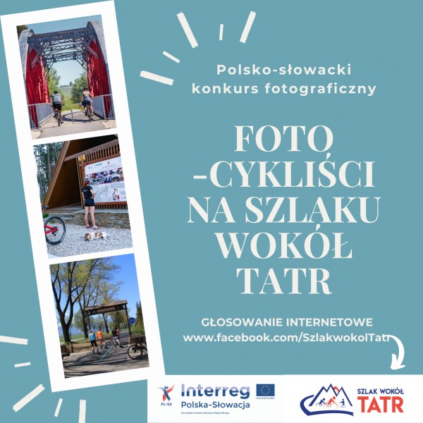 Internetowe głosowanie w konkursie "Foto-cykliści na Szlaku wokół Tatr"