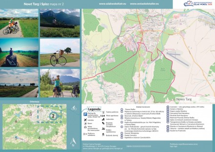 Cyklistický sprievodca a mapy II. etapy Cesty okolo Tatier